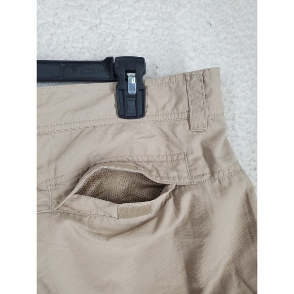 North Face Shorts Men 38 Khaki Beige Lightweight Outdoor Hiking Gorpcore (37x10) - Picture 9 of 12